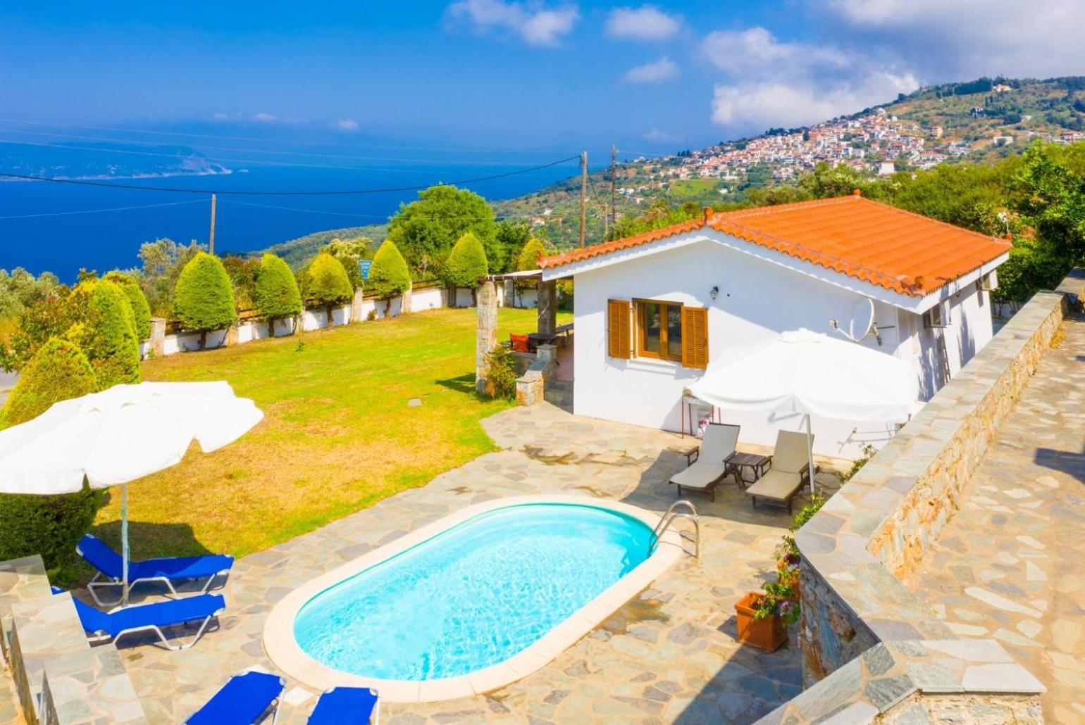 Villa Katerina Panormos  Esterno foto